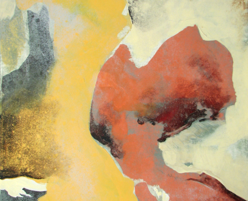 DanielBahn-Yellow-and-Red-36'x30'